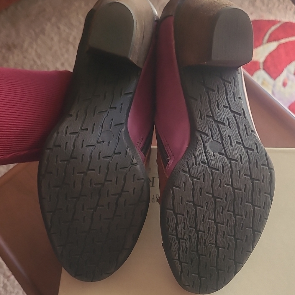 L'ATISTE Women's Heels - Purple, Orange, Brown - Picture 4 of 7